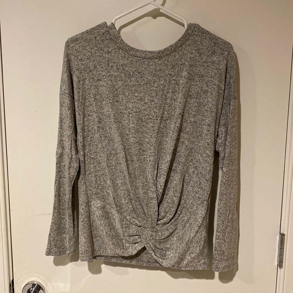 Grey very soft long sleeve